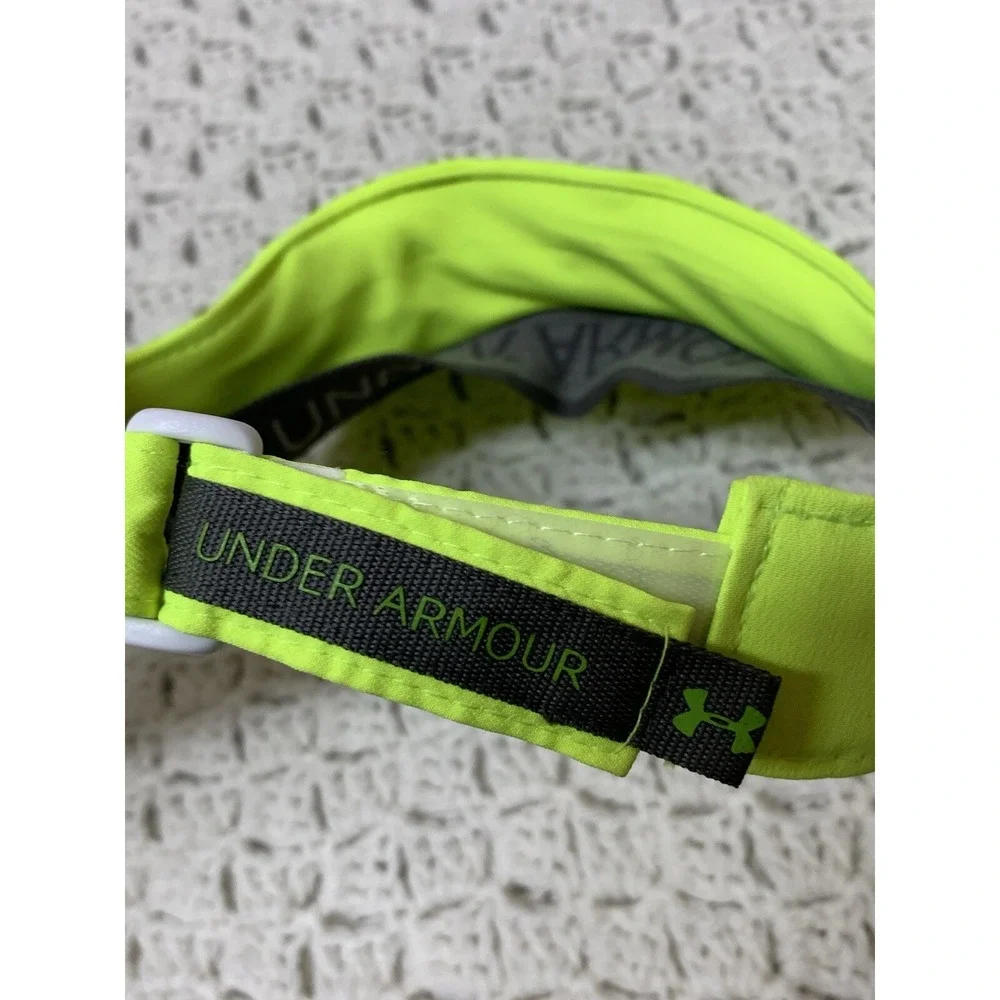 Under‎ Armour Lime Green Visor Women Unique Ventilated Heat Gear